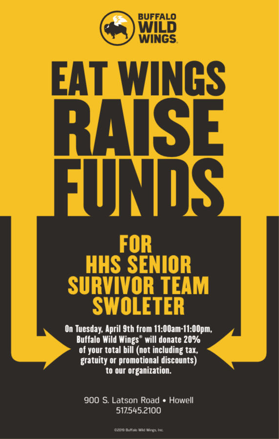 Fundraiser 7 flyer